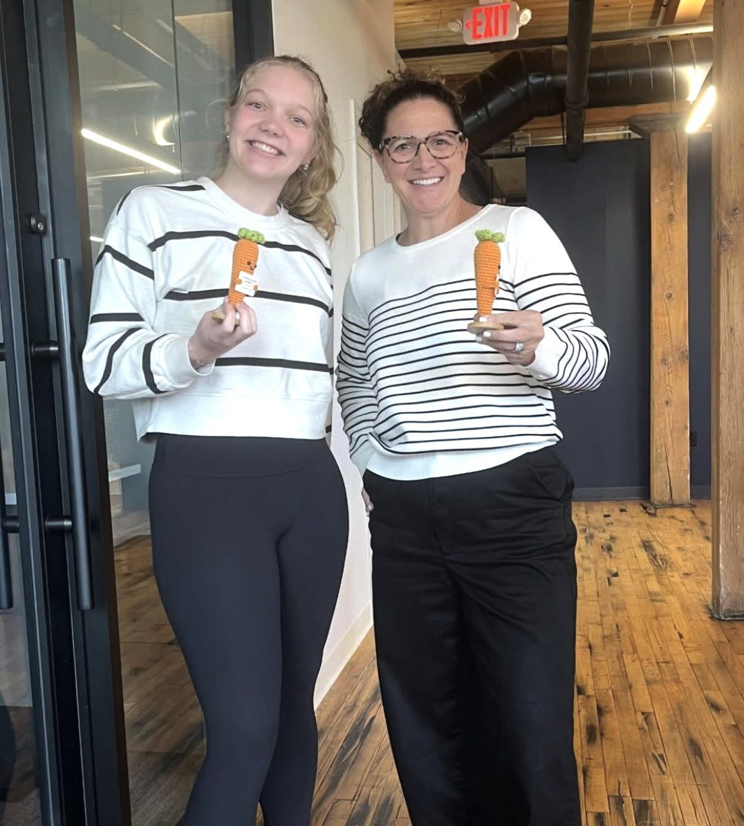 Stripes and carrots