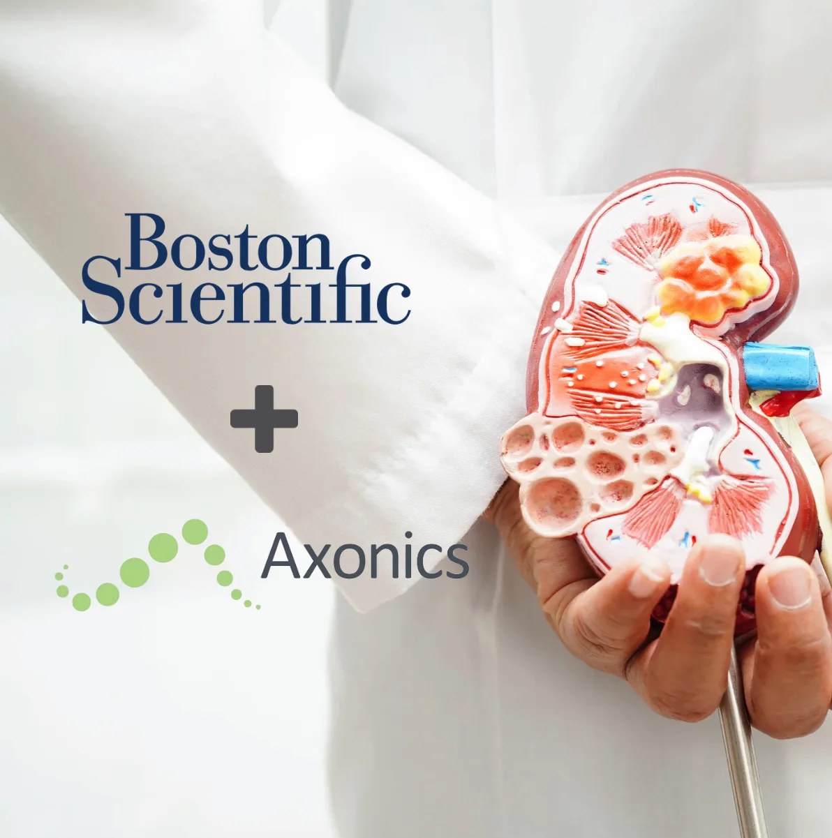 Axonics and Boston Scientific campaign creative