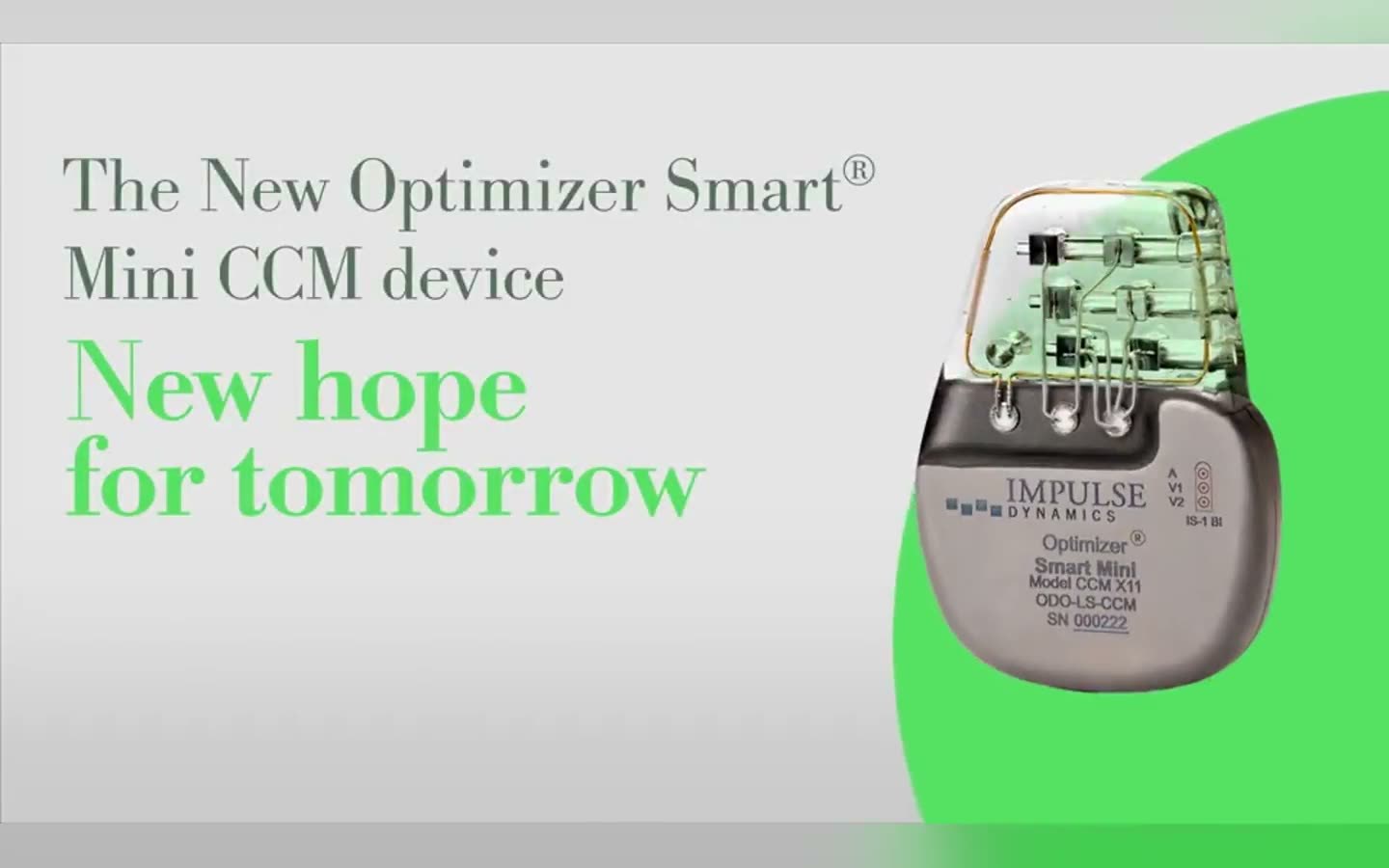 Impulse Dynamics campaign creative