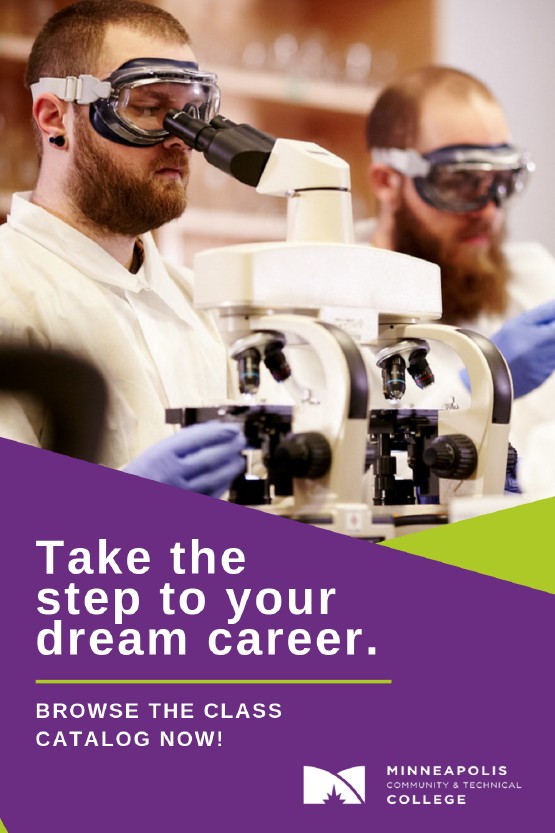 Minneapolis College campaign creative